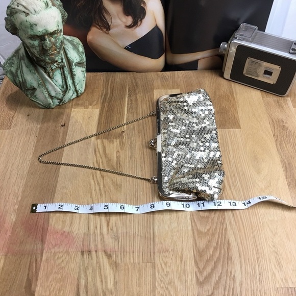Ann Taylor Sequin Clutch Bag - Picture 5 of 6